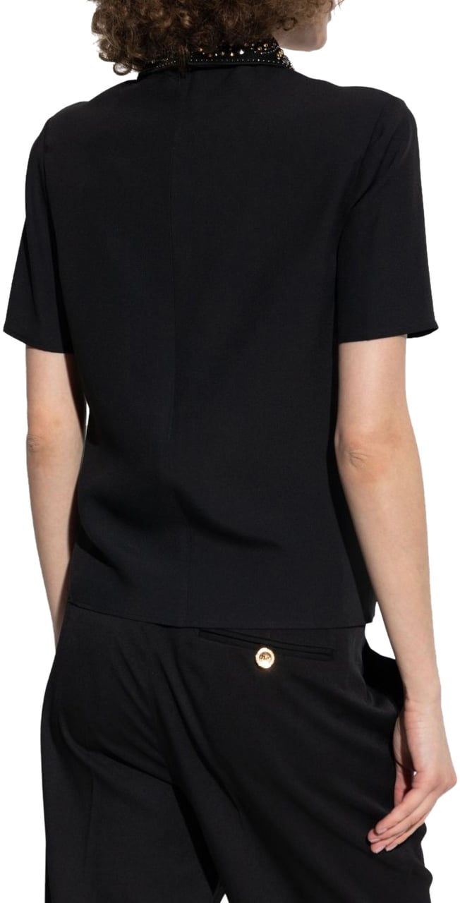 Versace Shirts Black Zwart