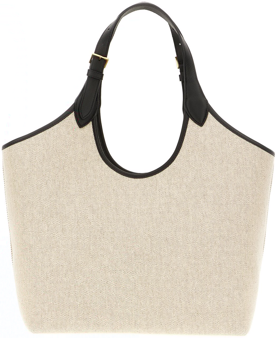 Versace Versace Sand canvas La Medusa shopping bag Neutraal