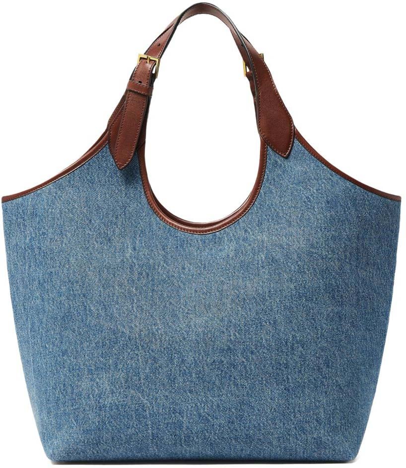 Versace Bags Denim Blauw