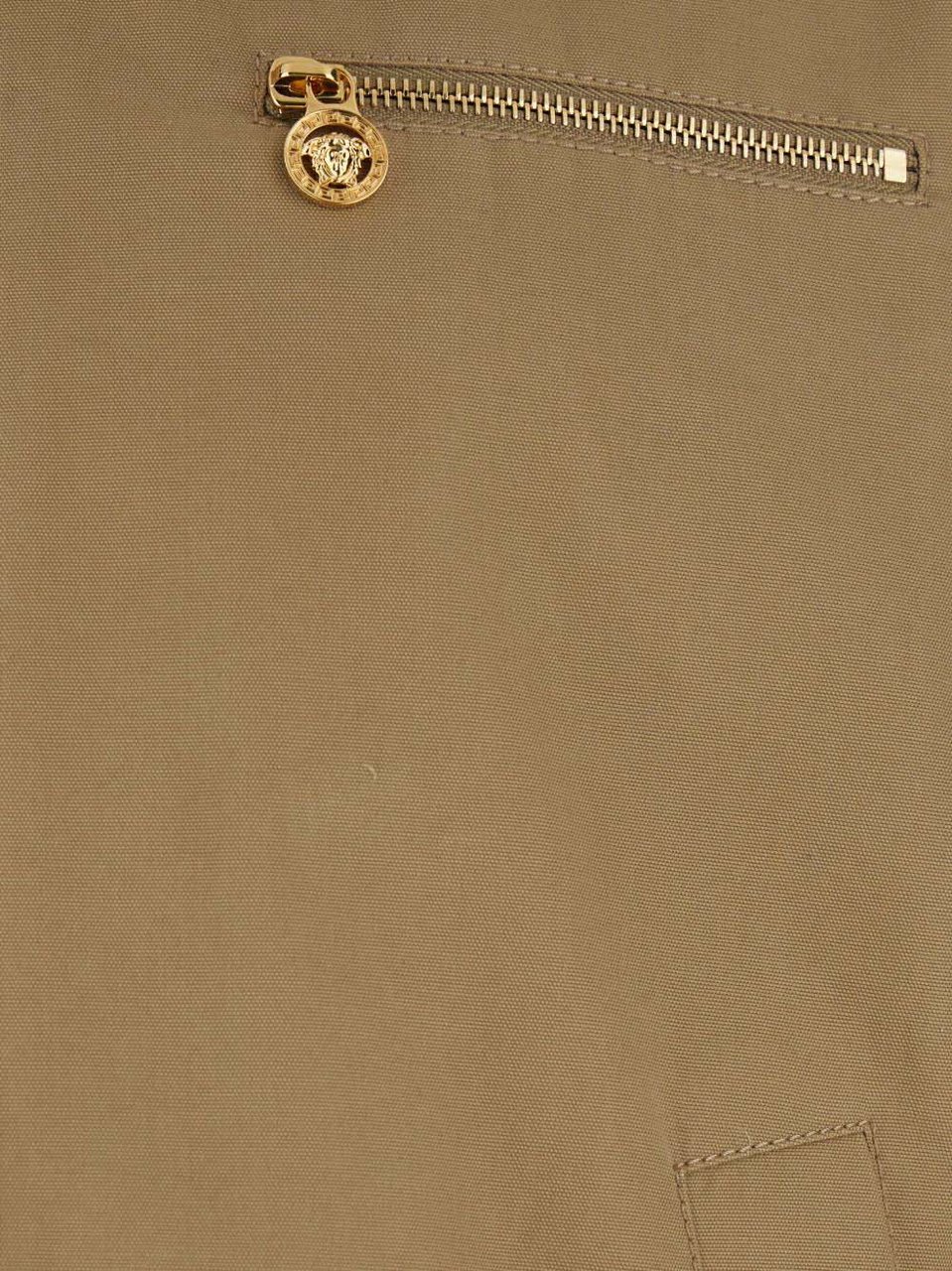 Versace Jackets Beige Beige