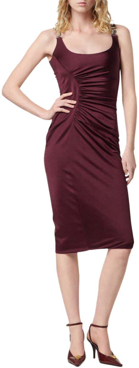 Versace Dresses Purple Paars