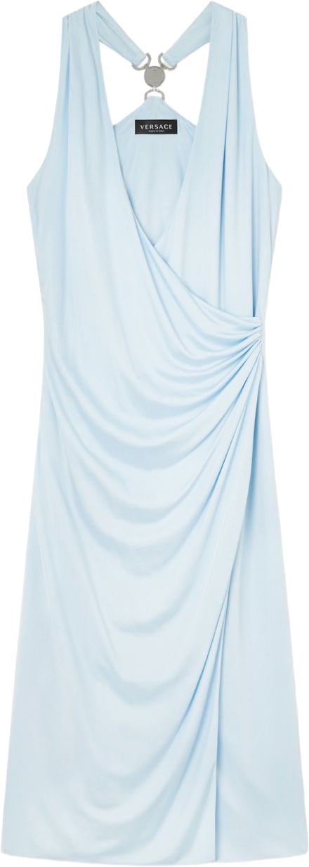 Versace Dresses Pastel Blue Lichtblauw