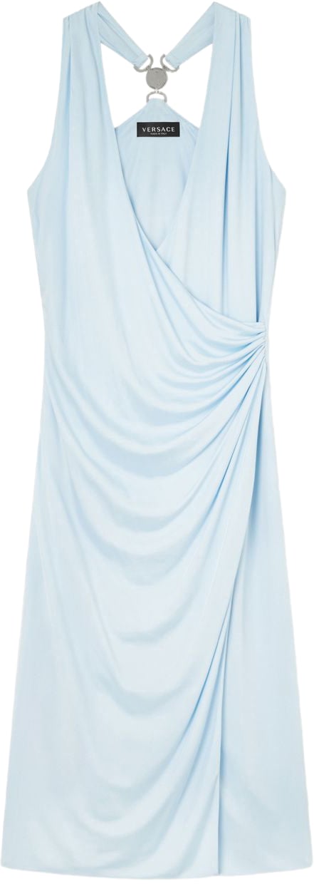 Versace Dresses Pastel Blue Blauw