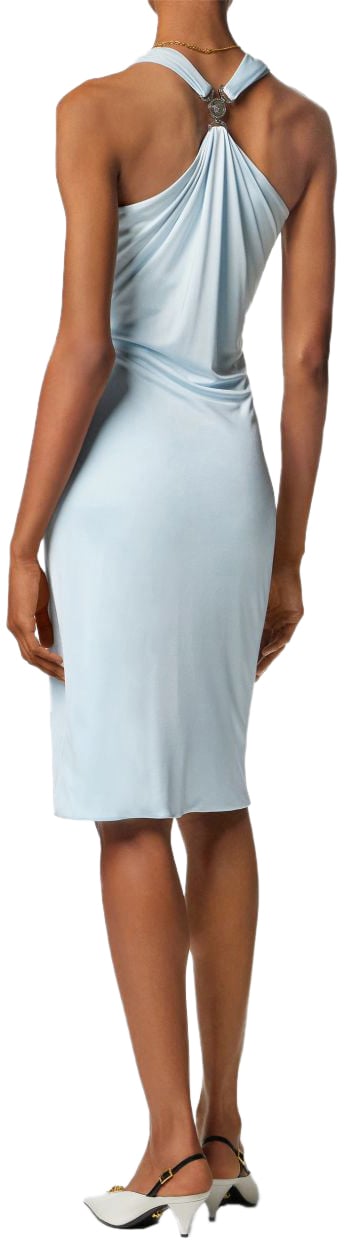 Versace Dresses Pastel Blue Blauw