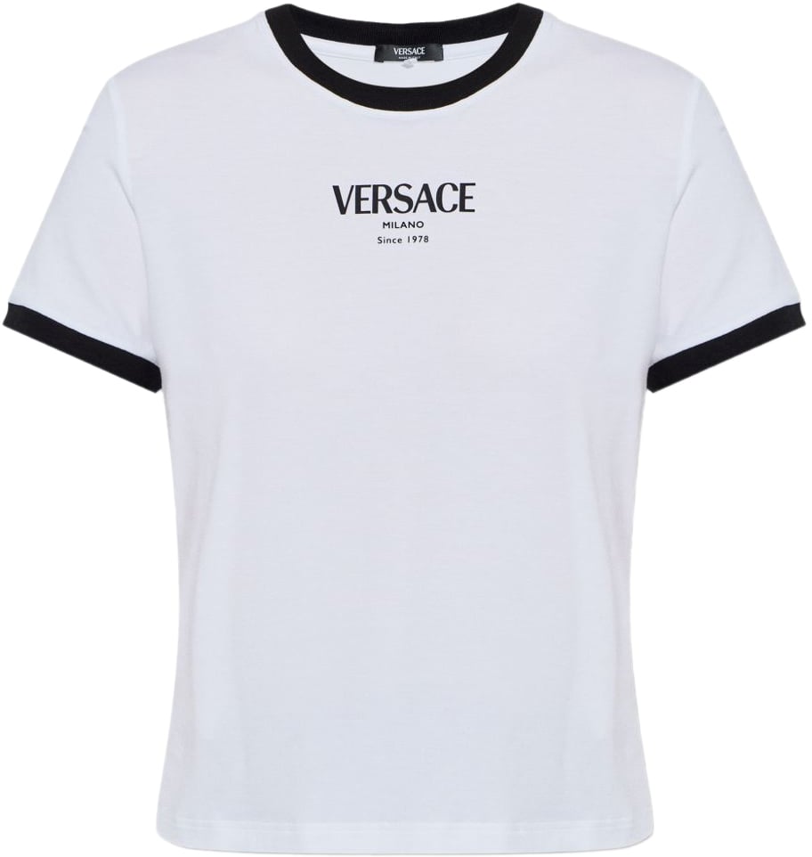 Versace Top White Wit