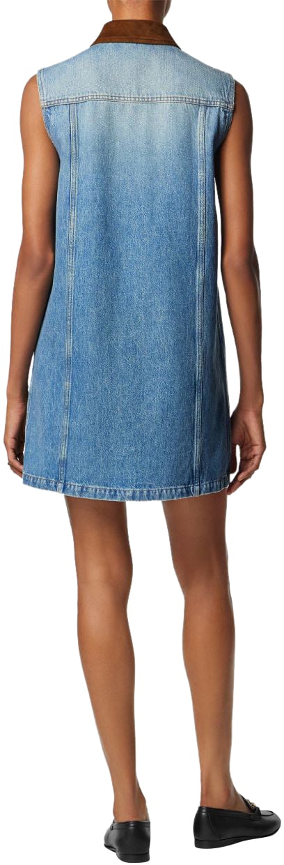 Versace Dresses Blue Blauw