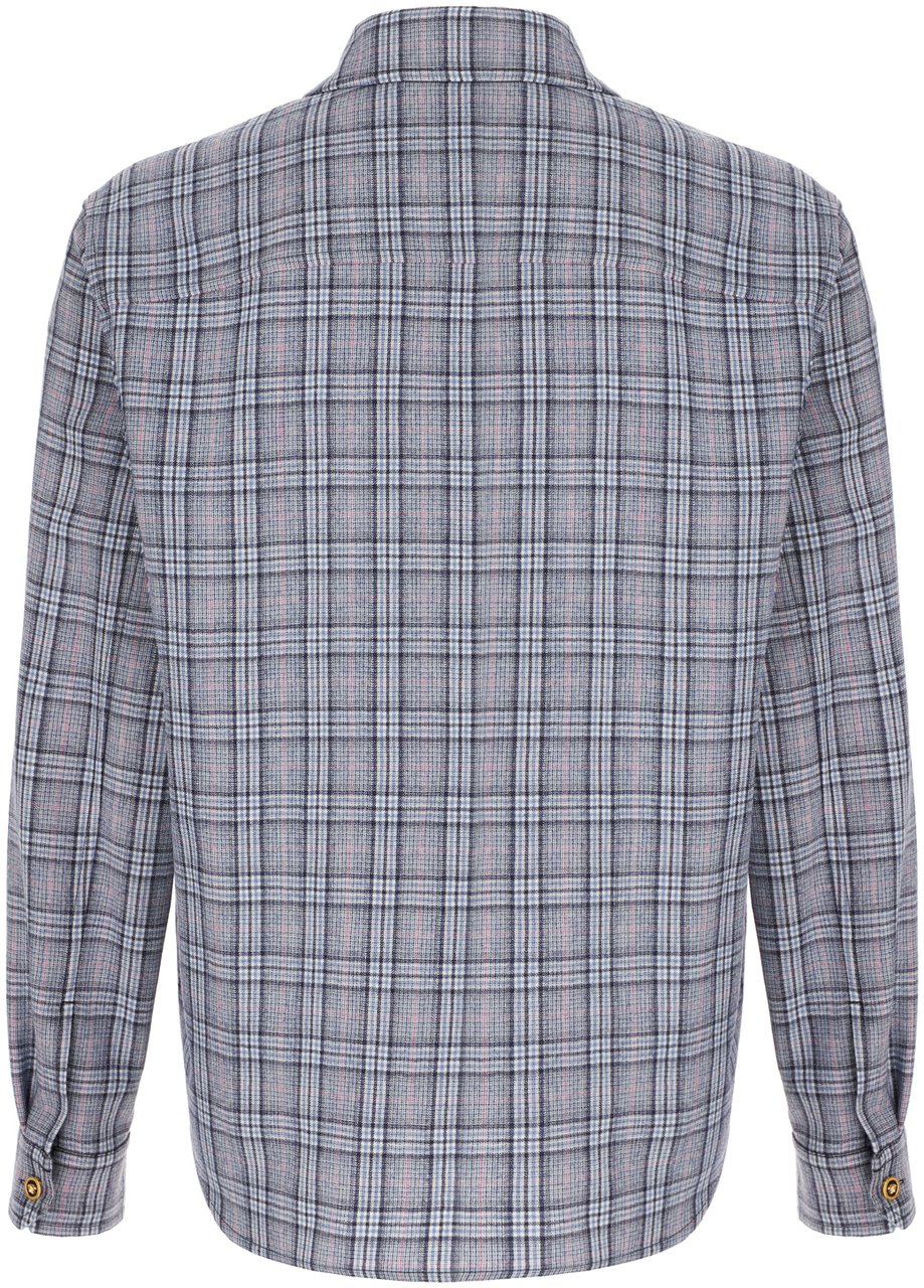 Versace Versace Embroidered wool shirt Divers