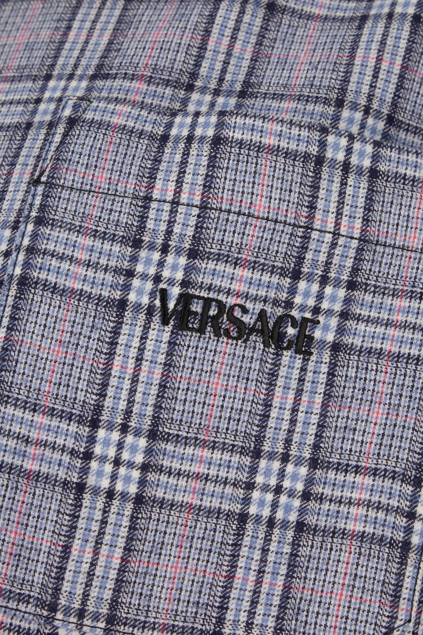 Versace Versace Embroidered wool shirt Divers