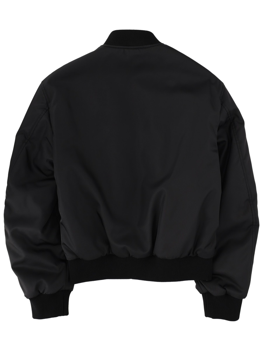 Versace Reversible Classical Motifs Bomber Jacket Zwart