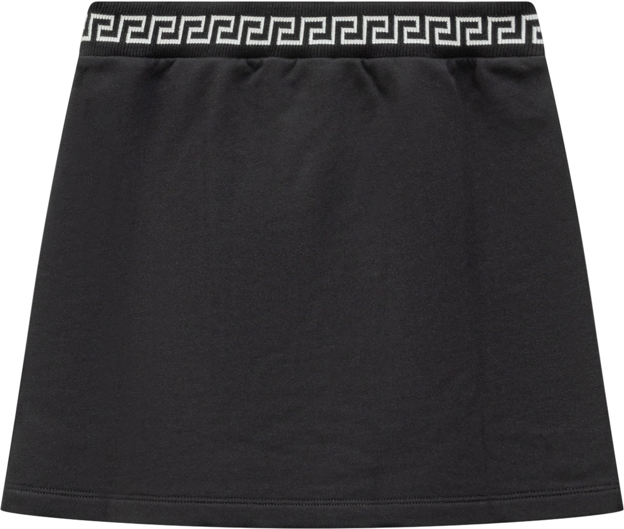 Versace Gonna Con Ricamo Medusa Zwart