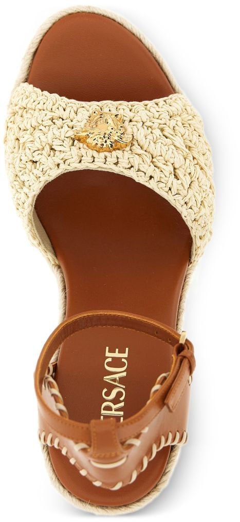 Versace Flat Shoes Naturalambrer Divers