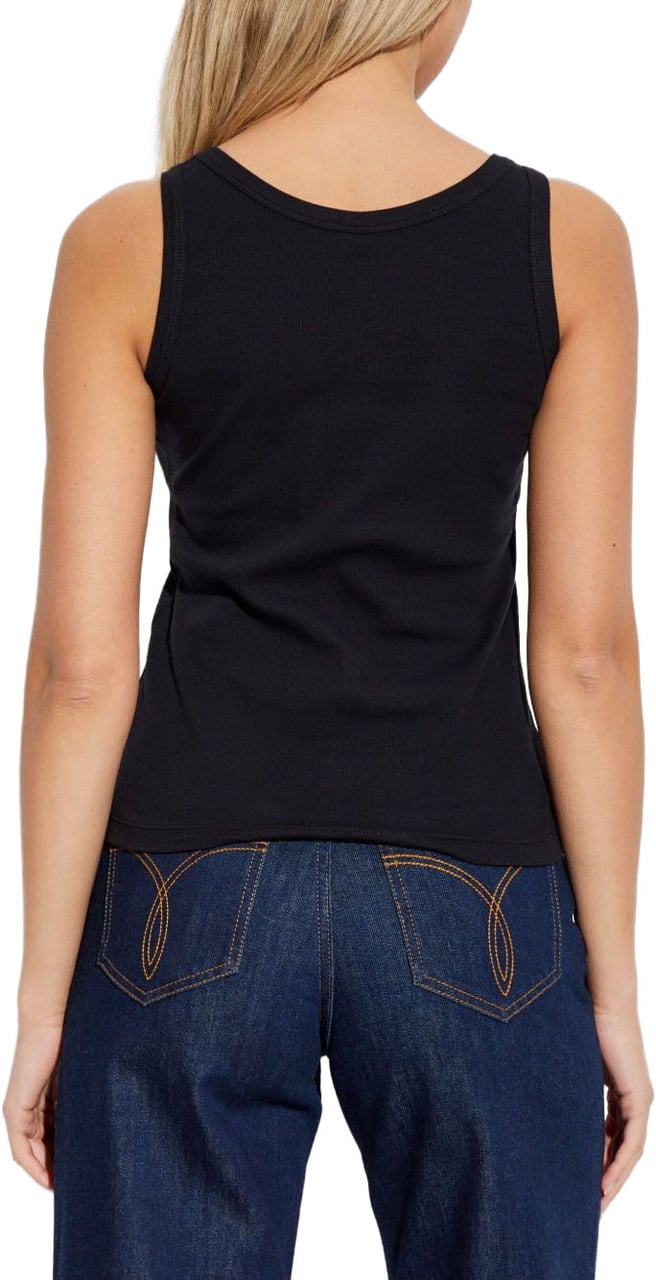 Versace Top Black Zwart