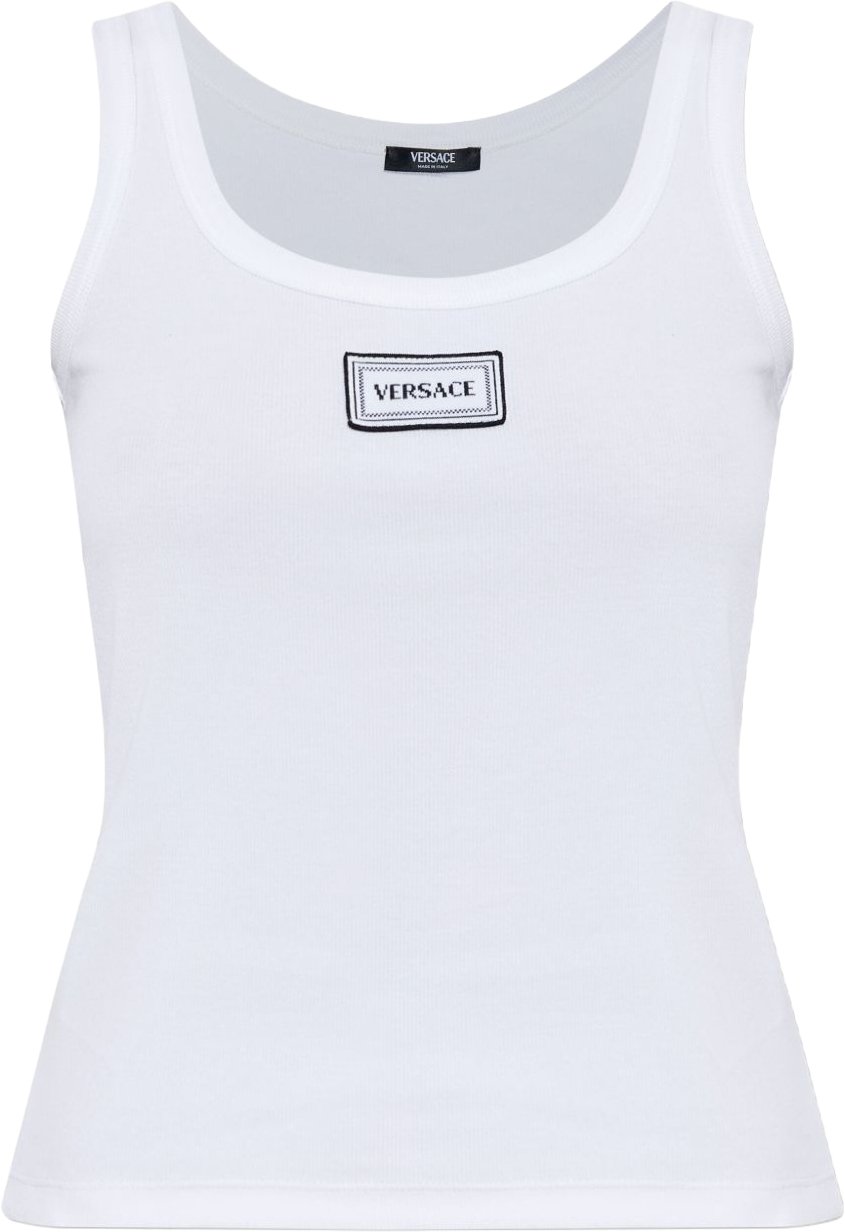 Versace Top Optic White Wit
