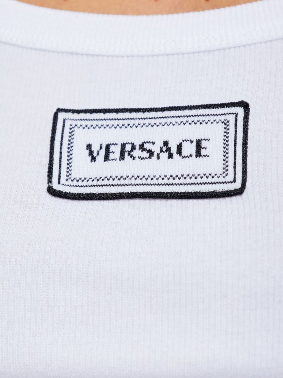 Versace Top White Wit