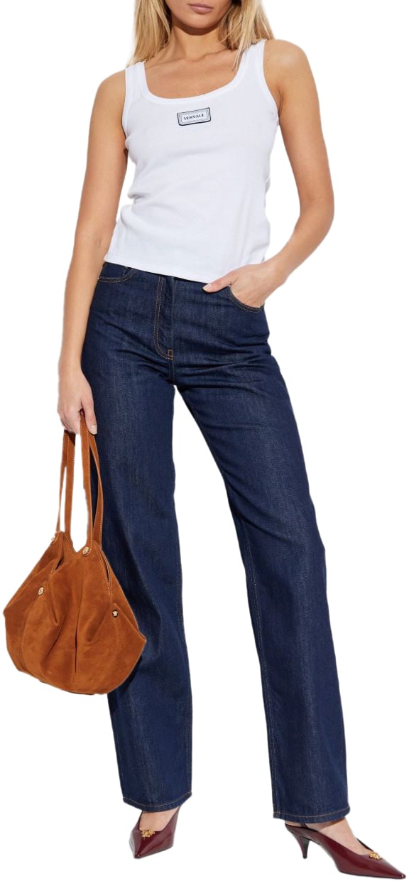 Versace Top Optic White Wit