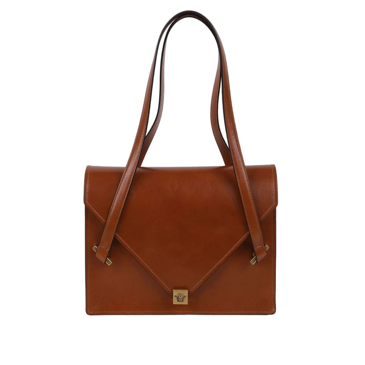 Versace Severine Leather Shoulder Bag Rood