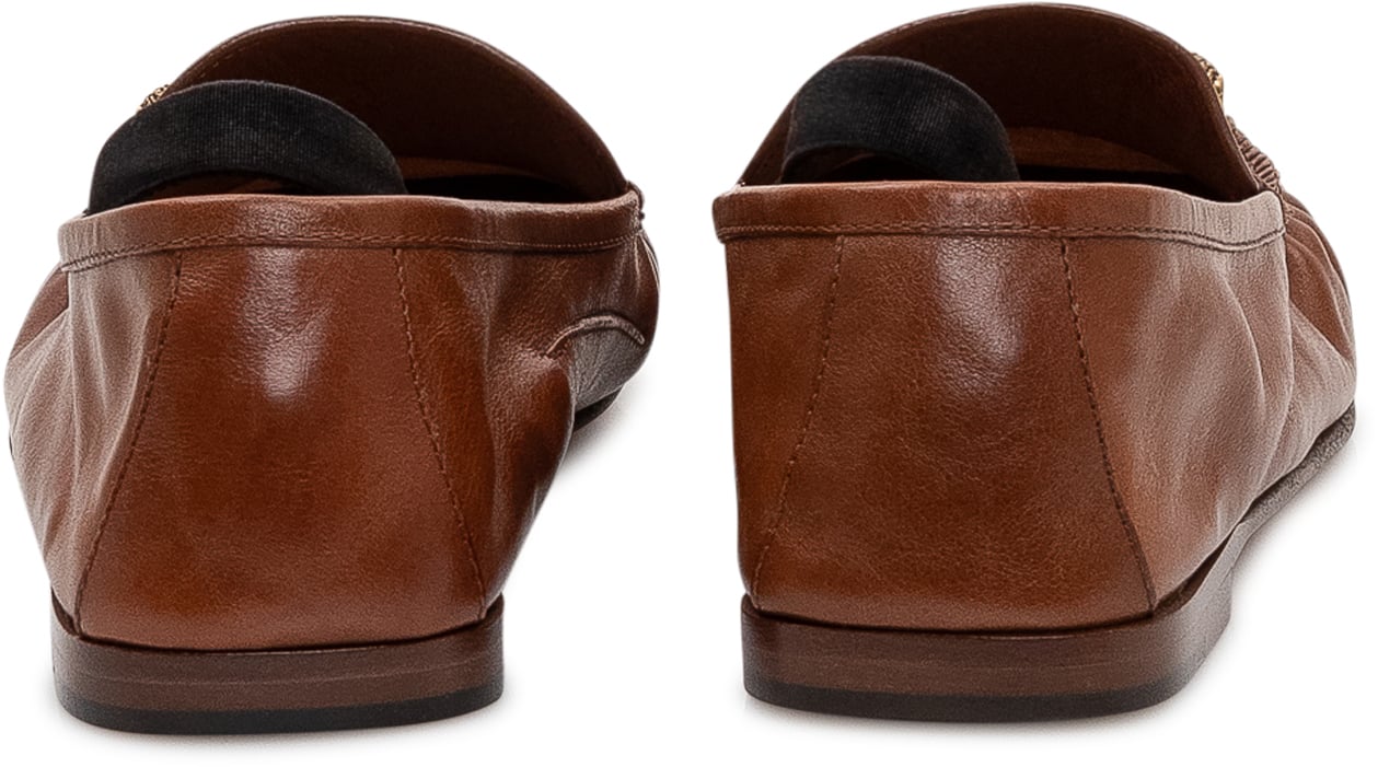 Versace Mocassini in Pelle con Dettaglio Bruin