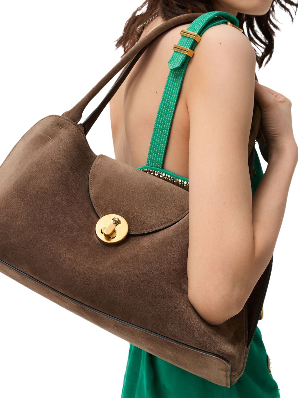 Versace Bags Brown Bruin