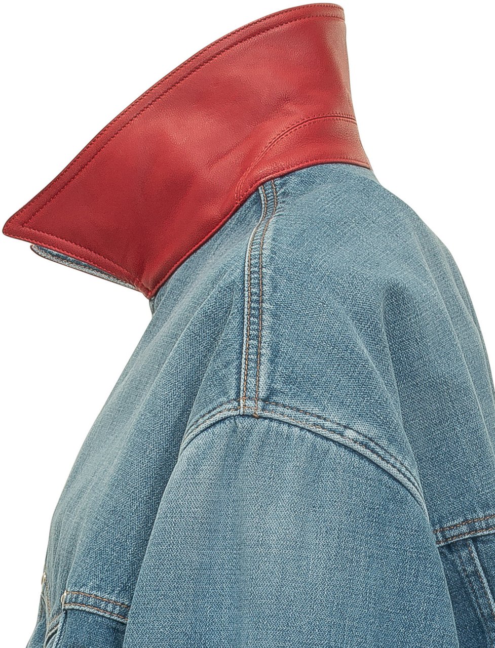 Versace Giacca con Rever e Bottoni Blauw