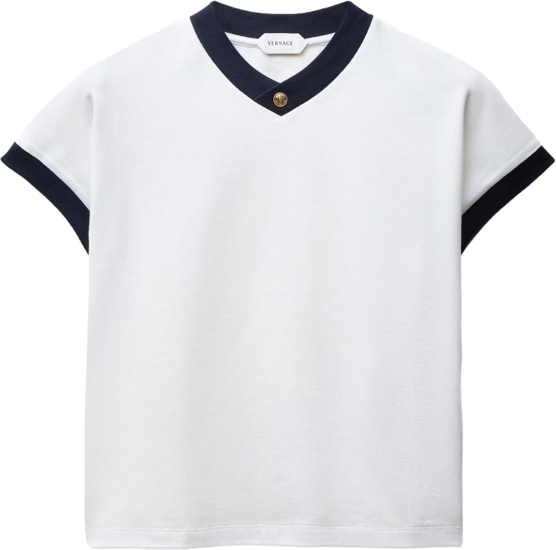 Versace T-Shirts And Polos White Wit