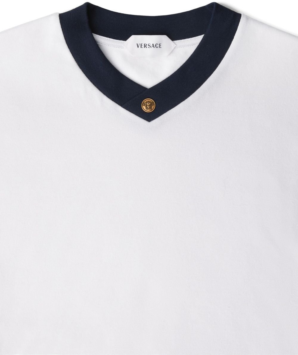 Versace T-Shirts And Polos White Wit