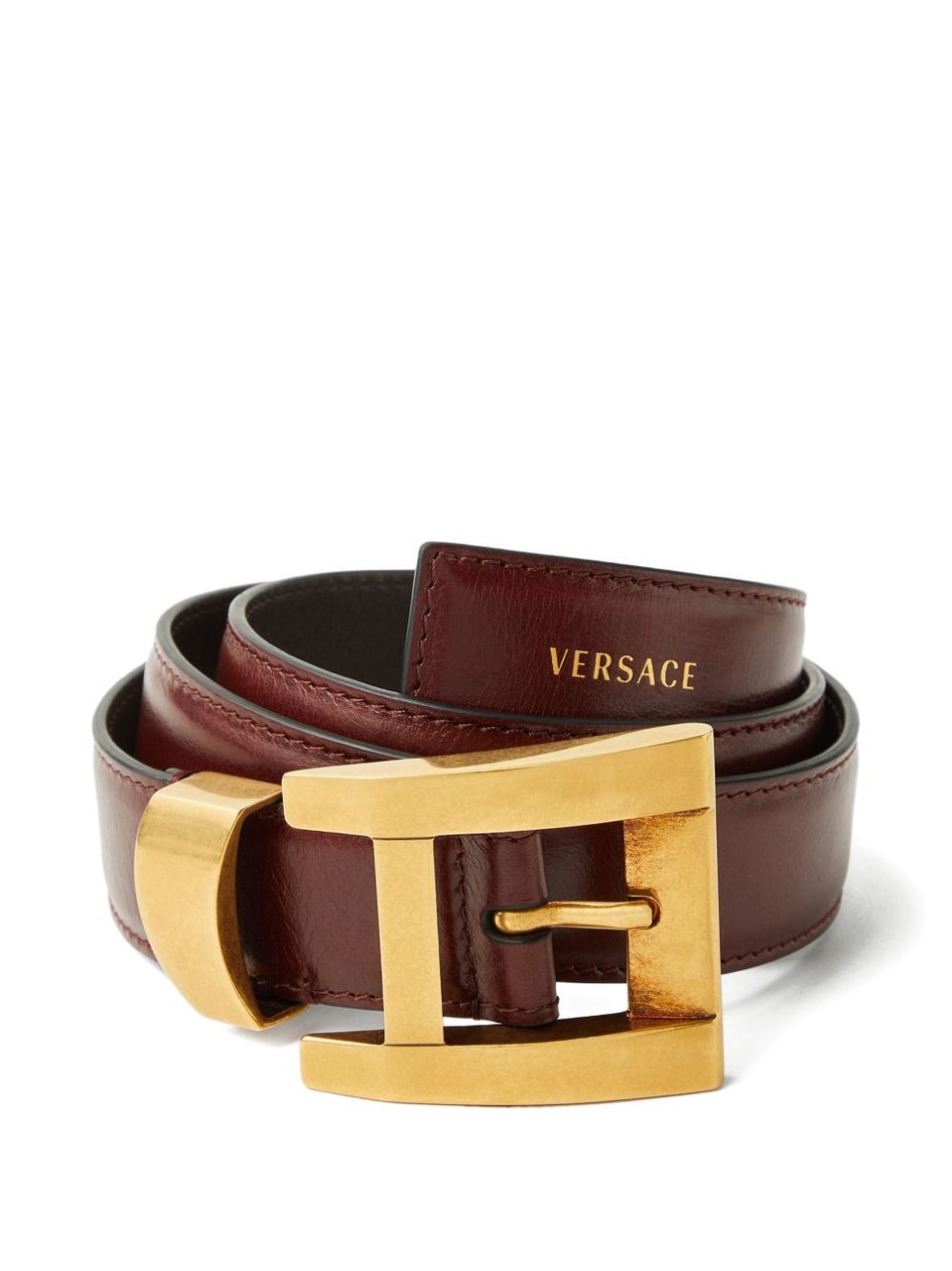 Versace Belts Rosewood Bruin