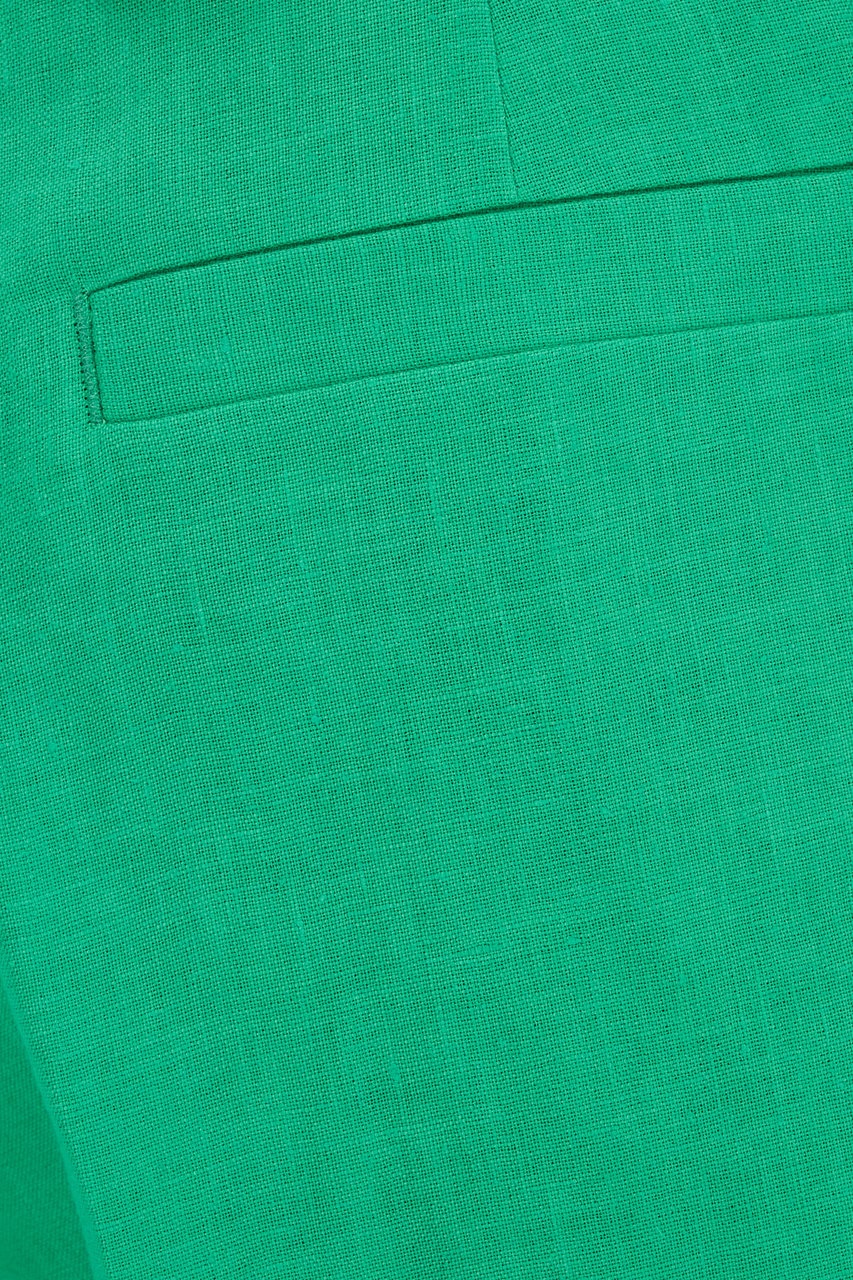 Versace Versace Grass green hemp pants Groen