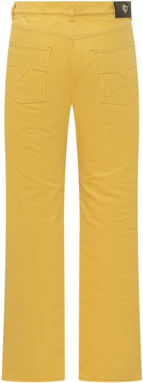 Versace Jeans a Gamba Dritta Geel