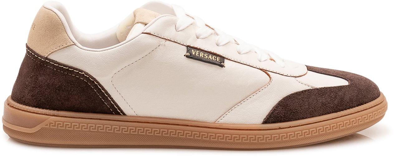 Versace Sneakers con Inserti e Lacci Wit