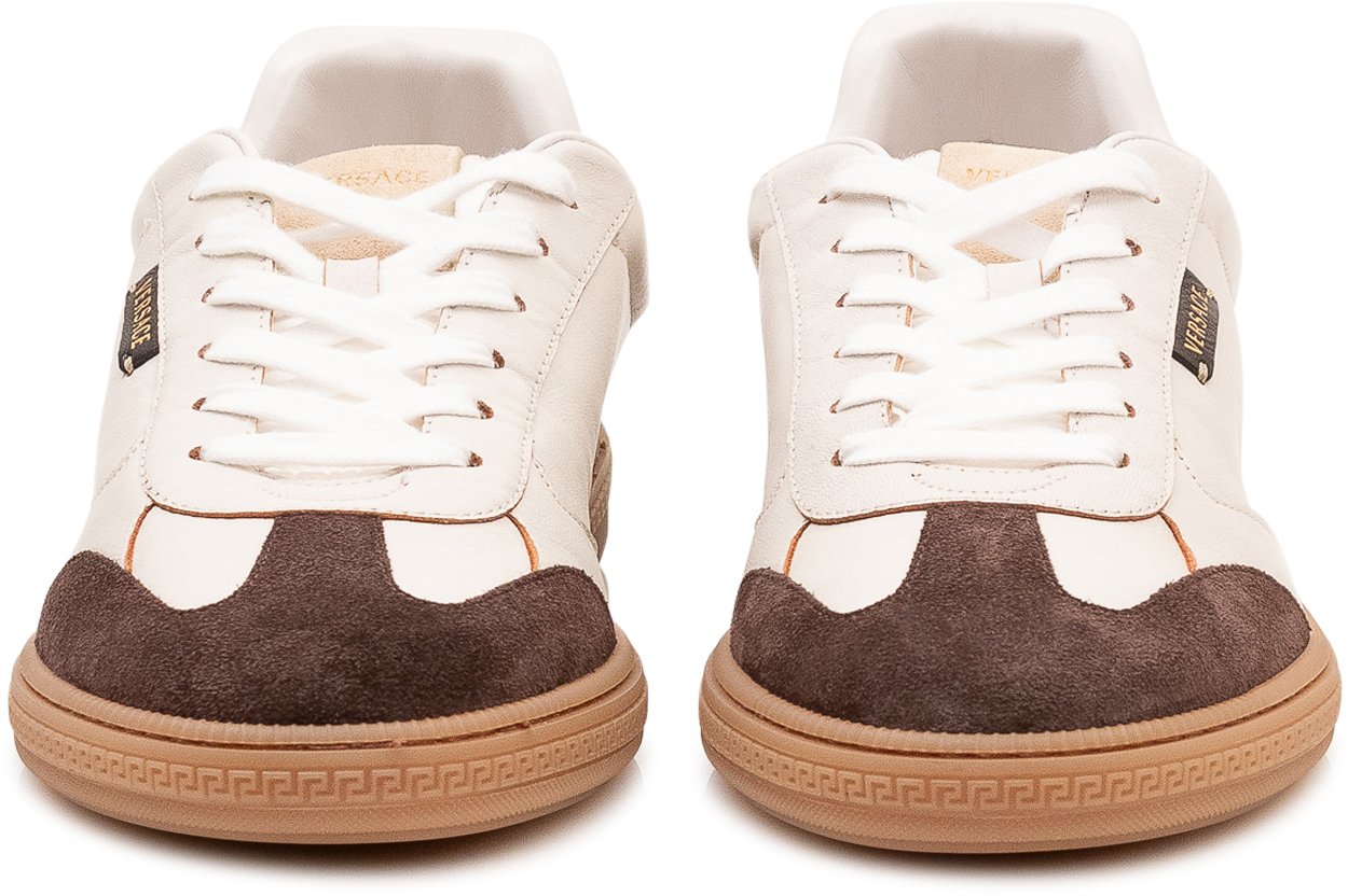 Versace Sneakers con Inserti e Lacci Wit
