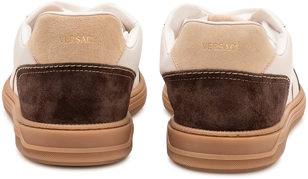 Versace Sneakers con Inserti e Lacci Wit