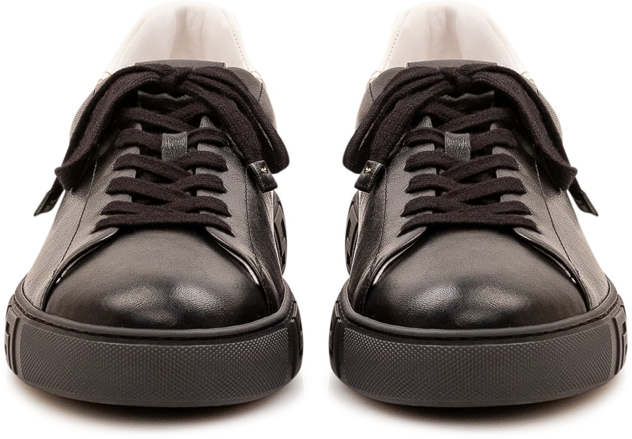 Versace Sneaker in Pelle Zwart