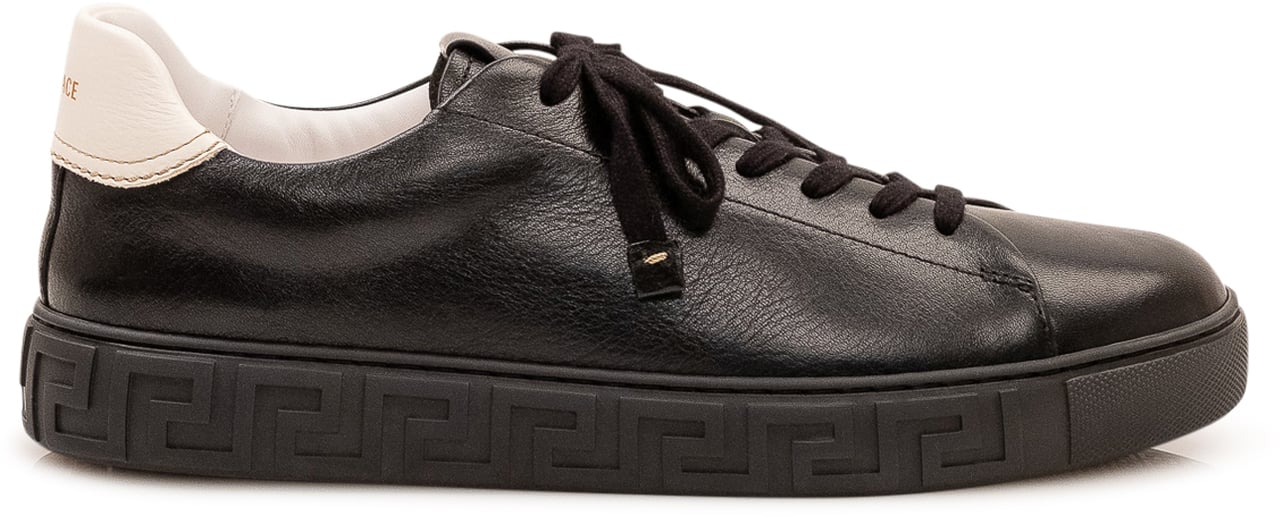 Versace Sneaker in Pelle Zwart