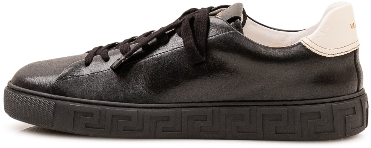 Versace Sneaker in Pelle Zwart