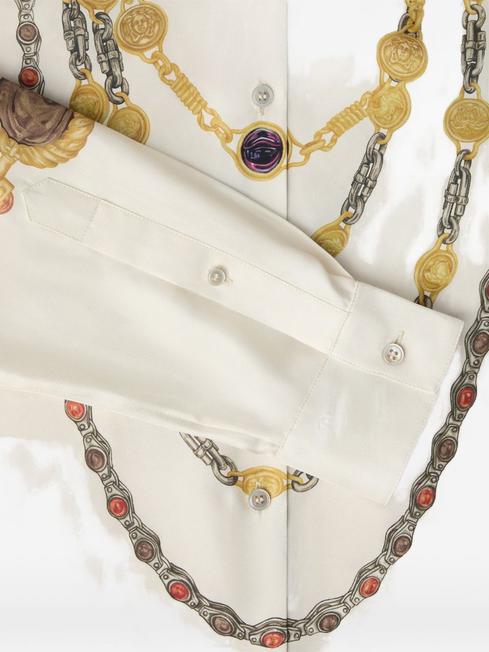 Versace Top Ivoire Wit
