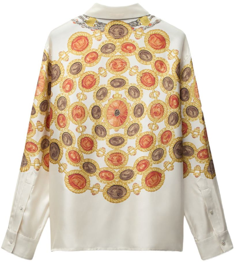 Versace Top Ivoire Wit
