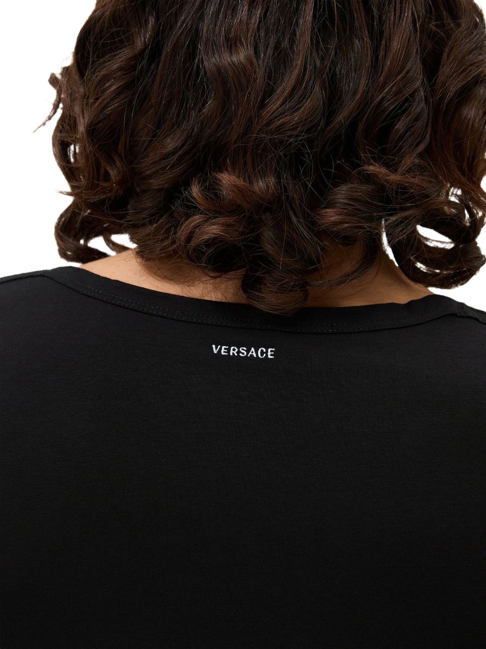Versace T-Shirts And Polos Black Zwart