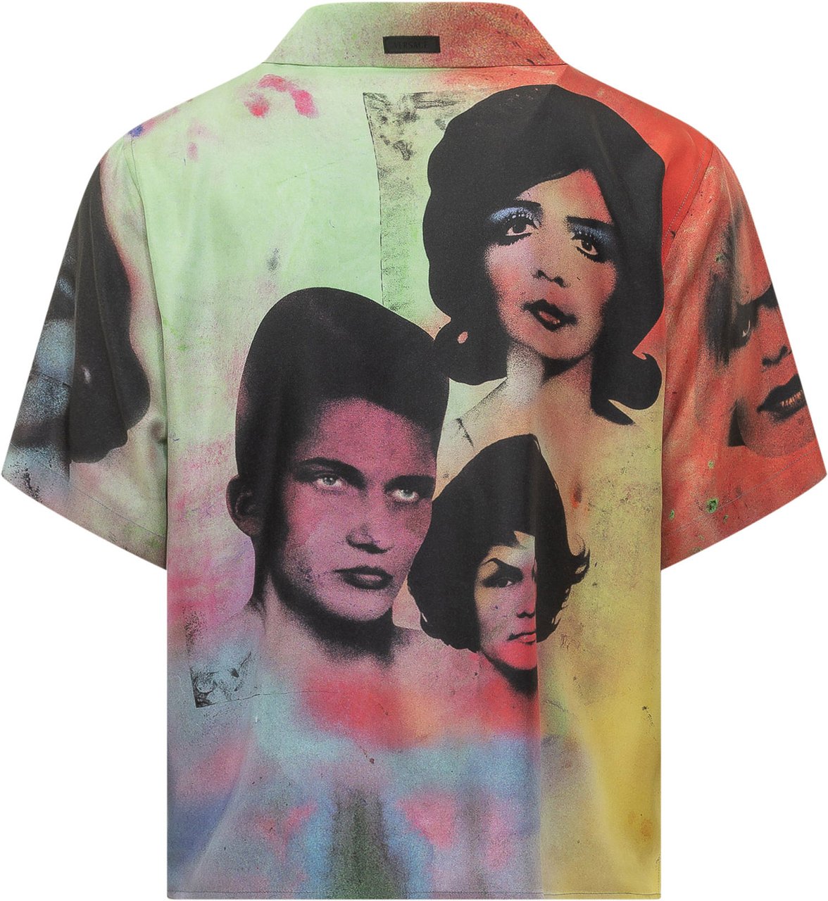 Versace Camicia Informale con Stampa Fotografica Divers