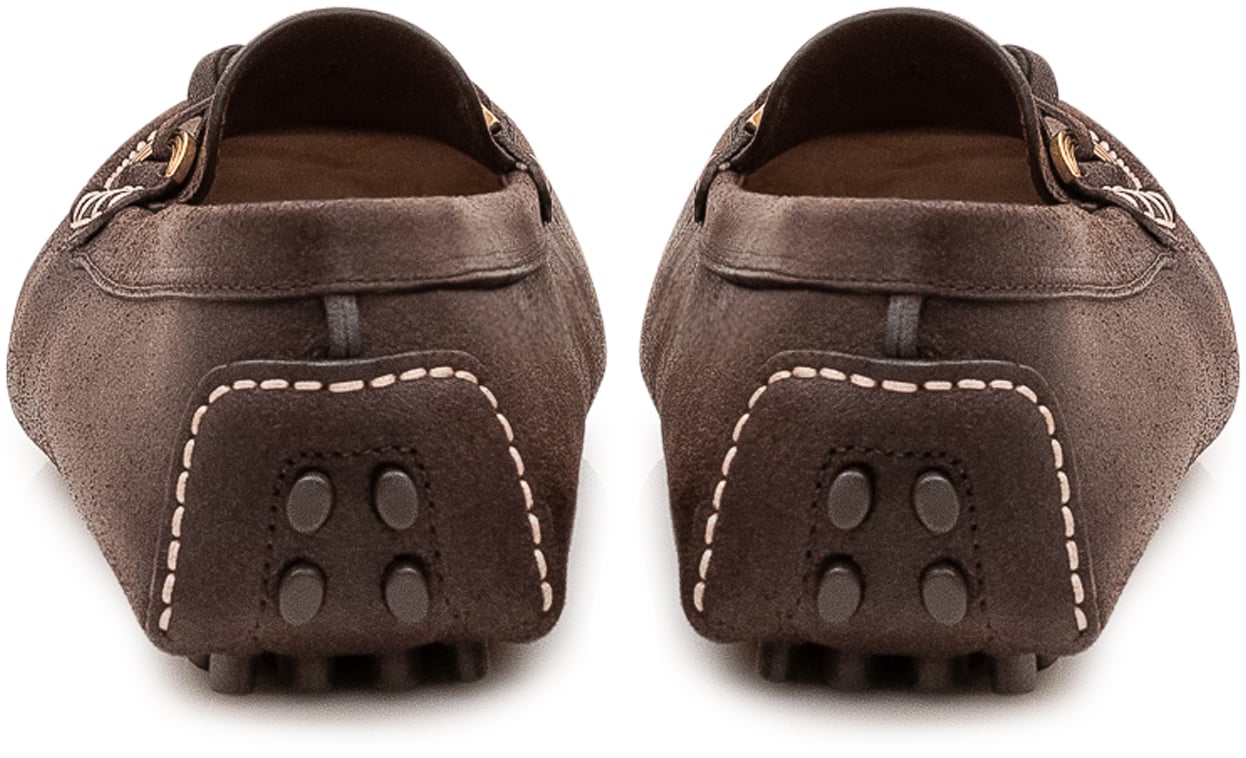 Versace Mocassino Driver con Laccio Bruin