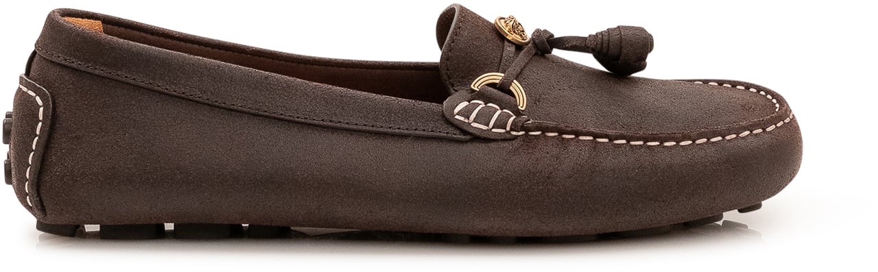 Versace Mocassino Driver con Laccio Bruin