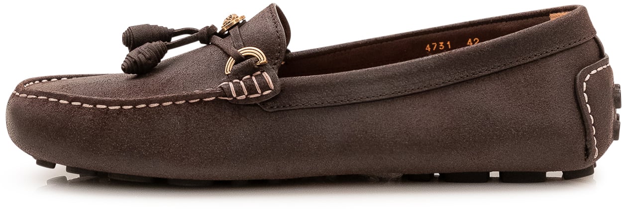 Versace Mocassino Driver con Laccio Bruin