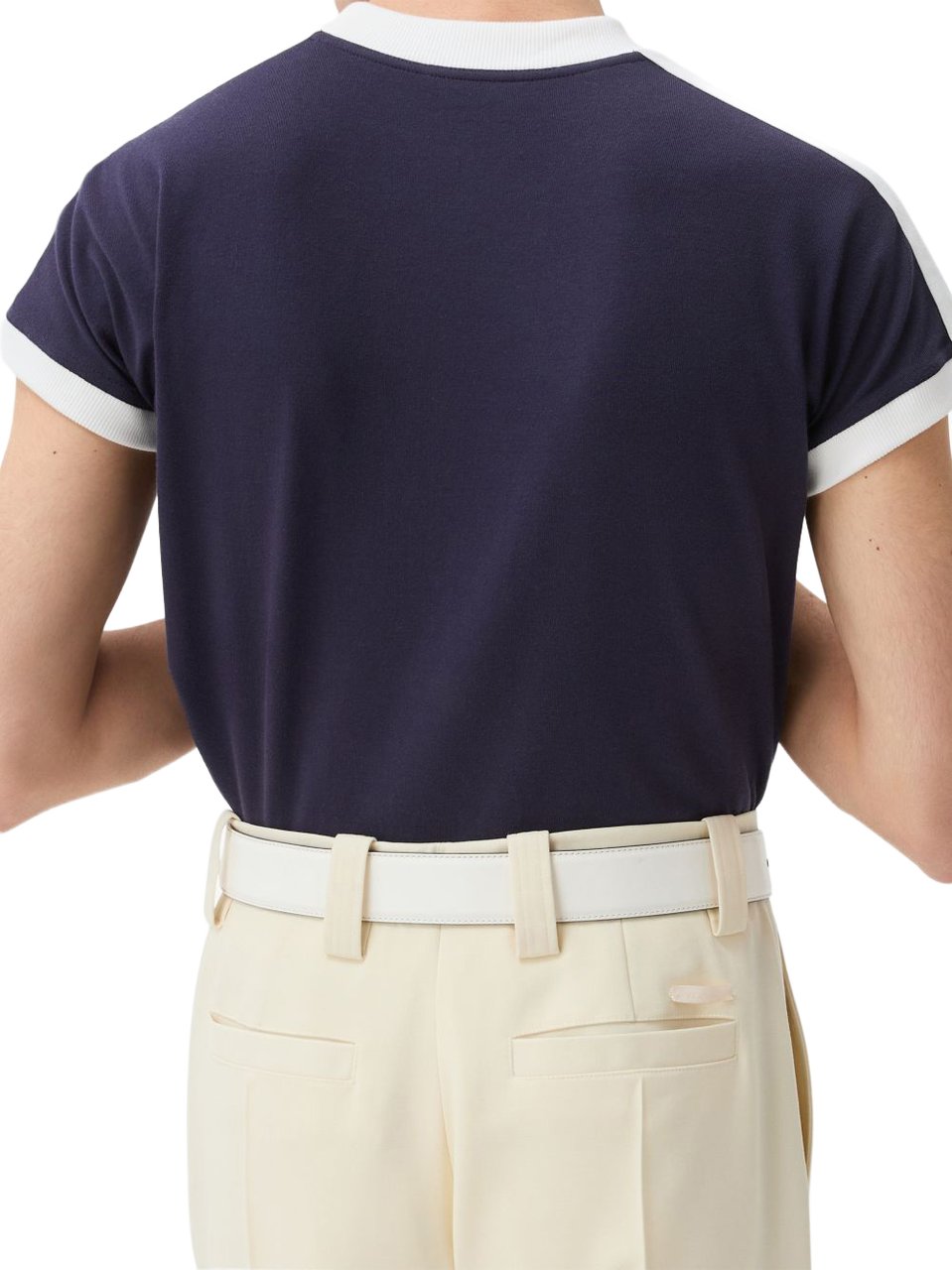 Versace T-Shirts And Polos Ink/White Navy