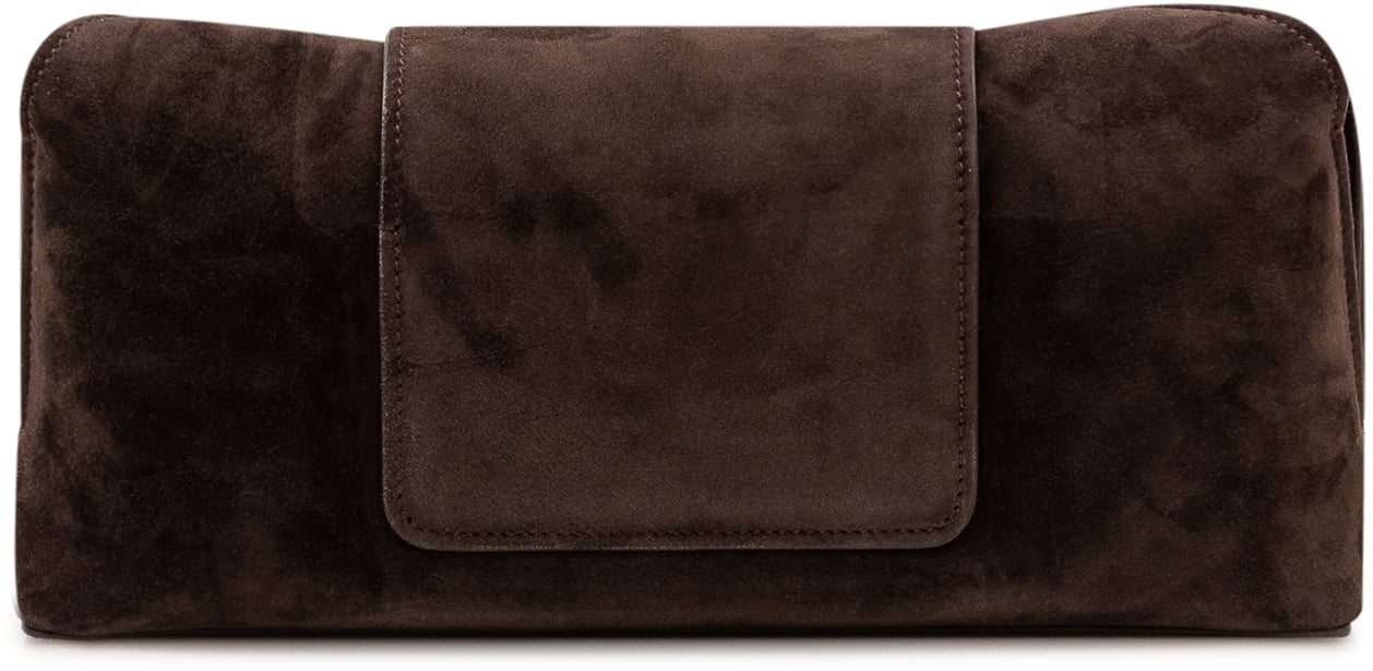 Versace Clutch con Patta Centrale Bruin