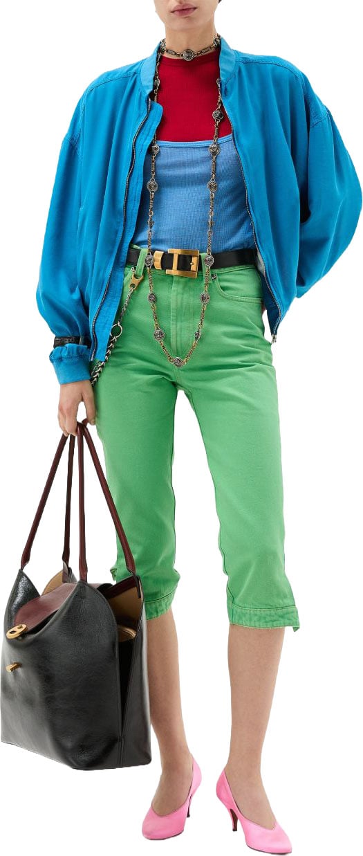 Versace Jackets Azur Cyaan