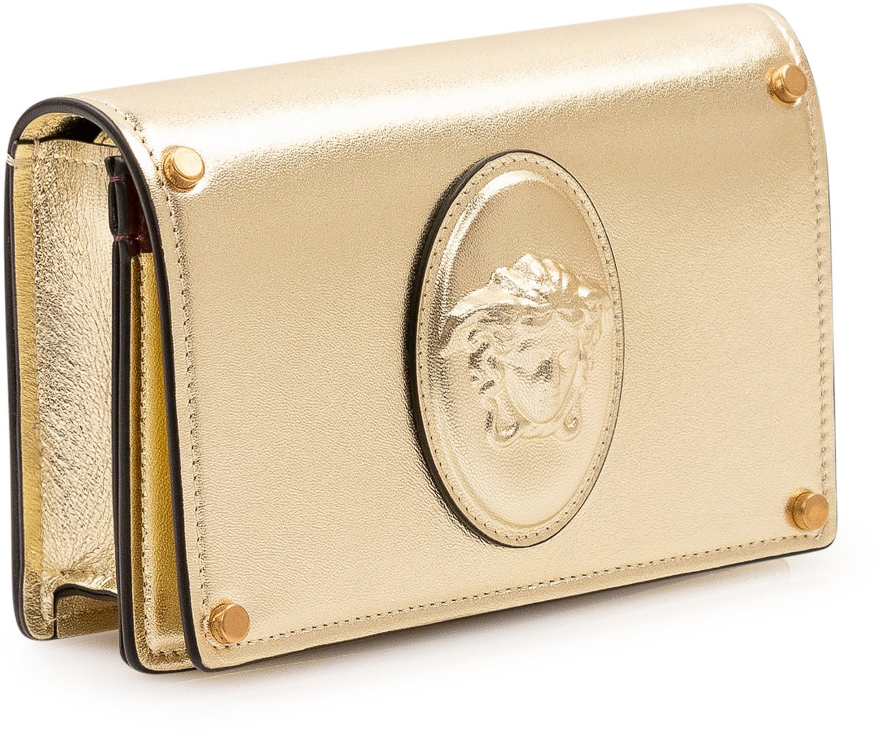 Versace Portafoglio con Medaglione in Rilievo Goud