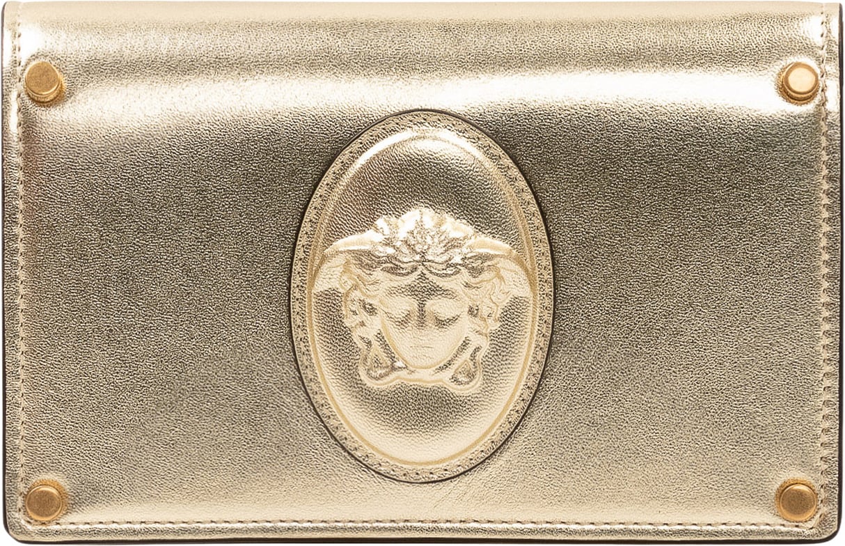 Versace Portafoglio con Medaglione in Rilievo Goud