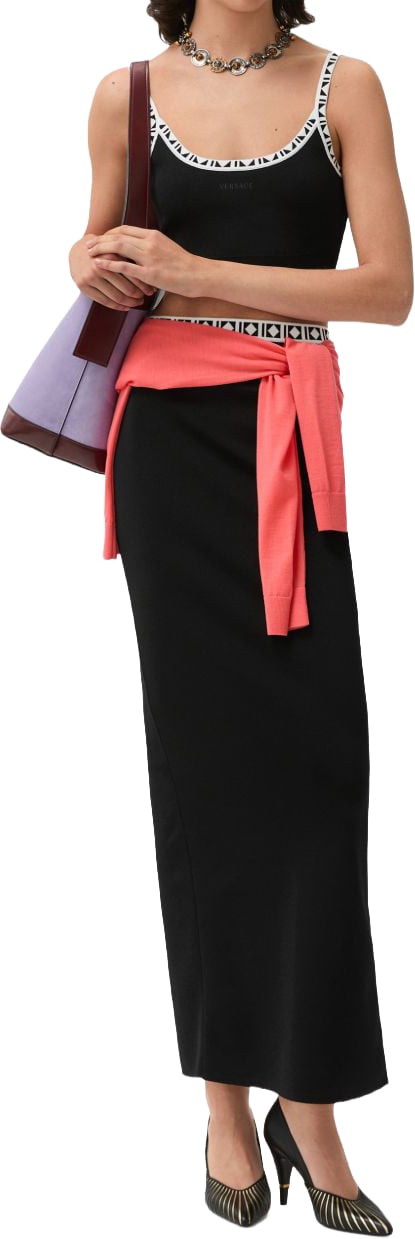 Versace Skirts Black Zwart