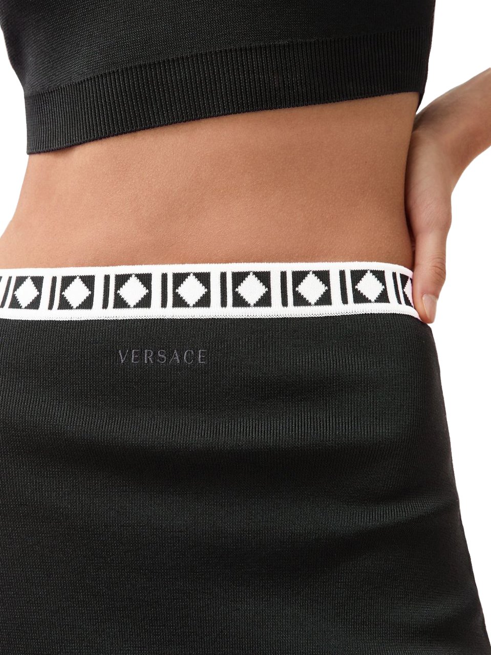 Versace Skirts Black Zwart