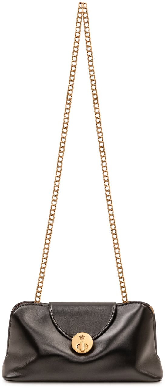 Versace Borsa Piccola con Patta Zwart