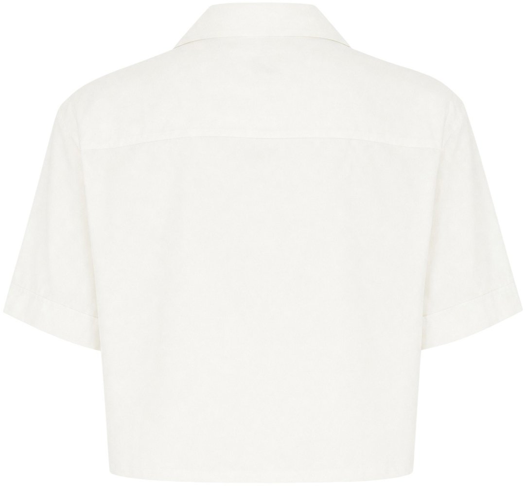 Versace White cotton shirt Wit